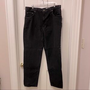 Eddie Bauer Men’s Black Denim Jeans 40 x 34